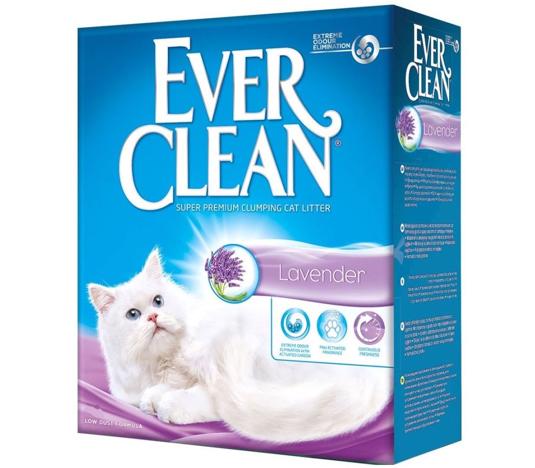 Наполнитель для кошачьего туалета ever clean